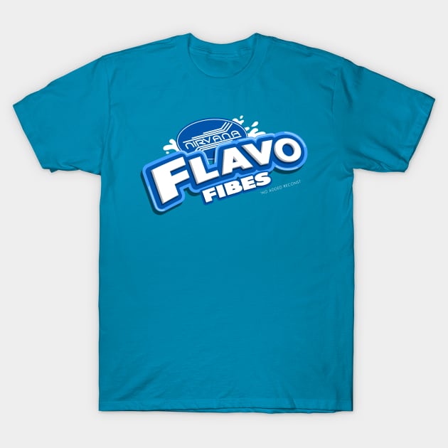 Getting Fat on Flavo Fibes T-Shirt by boltfromtheblue